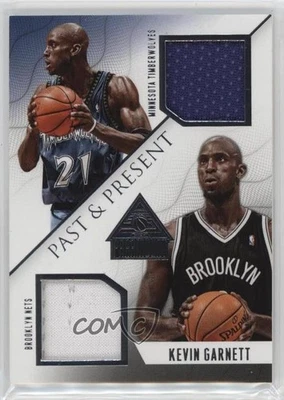 2014-15 Panini Paramount Past & Present Jerseys /40 Kevin Garnett #4 HOF - Image 1 of 2