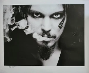 Paul Harries Photography Ville Valo Smoke Print - Picture 1 of 5