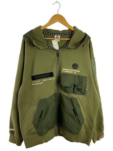 A BATHING APE (BAPE) Giacca AAPE BY A BATHING APE kaki XL usata