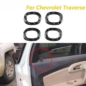 For Chevrolet Traverse 2013-2017 Carbon Fiber Inner Lock Switch Control Panel - Foto 1 di 33