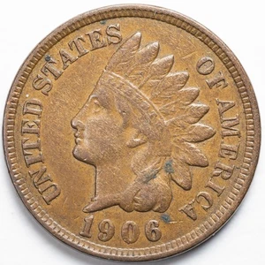 1906 VF/XF Indian Head Penny Cent - Picture 1 of 4