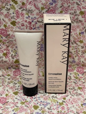 MARY KAY BEIGE 1 TimeWise Foundation Matte Wear. New/ Discontinued - Image 1 of 4