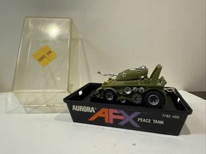 Aurora HO Slotcar AFX Peace Tank 1782 von 1973 mit Originalkoffer Top Zustand - Bild 1 von 17