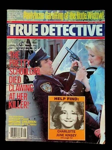 True Detective Magazine August 1985 The Pretty Schoolgirl Pantyhose - Picture 1 of 1