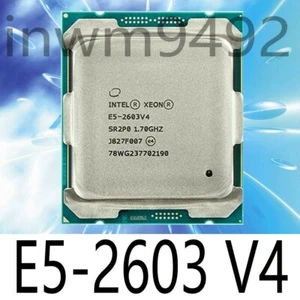 Intel Xeon E5-2603 V4 SR2P0 1.70GHz 6C 6T 15 MB 85W LGA2011-3 CPU Processor - Picture 1 of 1