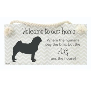 Hanging Sign - Animal Plaque - Dog - French Bulldog - Splosh - Precious Pets - Picture 1 of 2
