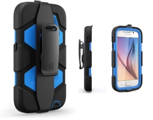 Funda Completa Griffin Survivor Todo Terreno para Samsung Galaxy S6 Azul Negro - Imagen 1 de 3