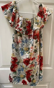 Abercrombie & Fitch Floral Sleeveless Dress Size S - Picture 1 of 6