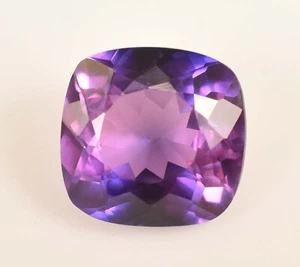 Natürlicher 7,85 ct lila Boysenbeere Saphir Kissenschliff unbeheizt lose Edelstein  - Bild 1 von 6