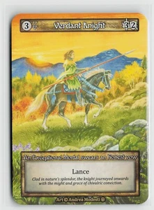 Sorcery Contested Realm Arthurian LegendsVerdant Knight x3 NM Exceptional - Picture 1 of 2