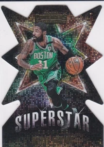 Tarjeta de baloncesto troquelada KYRIE IRVING RARA 2018/19 SUPERSTAR CONTENDERS $$ ¡NUEVA! - Imagen 1 de 2