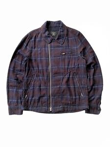 Mens CABANE de ZUCCa Issey Miyake A Net Inc Double Rider D Pocket Flannel Jacket