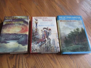 Brian Aldiss Helliconia: Frühling (BCE), Sommer (BCE) & Winter (Atheneum HC 1st) - Bild 1 von 3