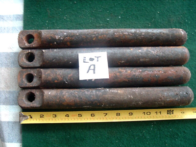 Lot Of 4 Antique Vintage Cast Iron Window Sash Weights  # 5 Pound Lb Close To 6 • 40.29$