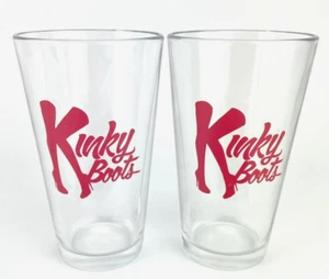 Juego de 2 vasos de cerveza Kinky Boots The Musical Pint - Imagen 1 de 8