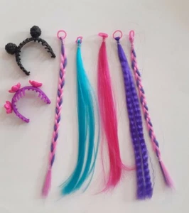 Barbie Puppenkleidung Life in the City Fab Haarbänder & farbige Extensions. NEU!! - Bild 1 von 9