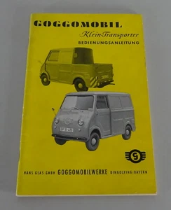Manual de instrucciones / Manual Glas Goggomobil TL 250 / 300 / 400 Stand 07/1960 - Imagen 1 de 6