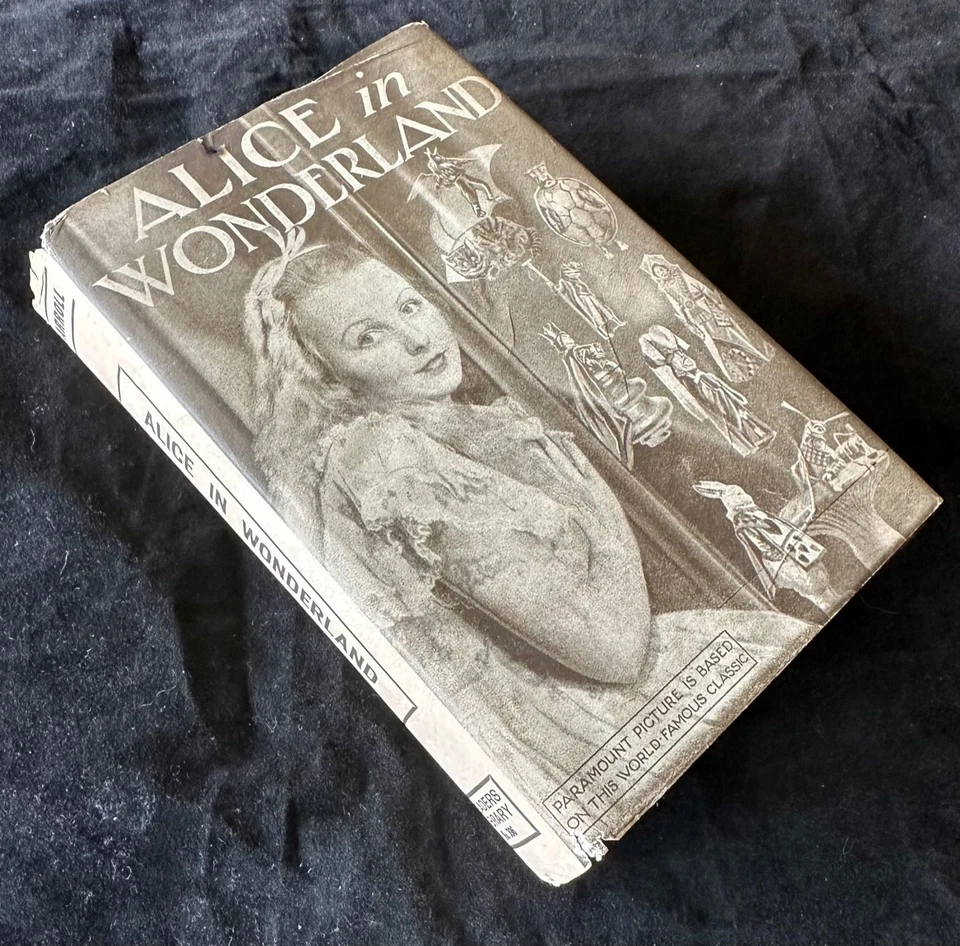1933 ALICE IN WONDERLAND U. K. Photoplay Lewis Carroll - Hume Henderson NICE DJ! - Image 1 of 4