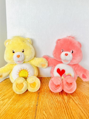 Care Bears 2004 mains magnétiques chantant amour beaucoup et ours amusants travail lu 14 pouces