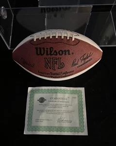 Jim Kelly #12 - Buffalo Bills - autographed football - COA - Picture 1 of 3