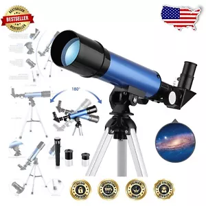 Explore the Moon and Wildlife: 90x Mini Telescope with Tripod for Kids & Adults - Picture 1 of 9