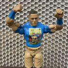 2013 Mattel WWE John Cena Blue Hustle Loyalty Respect Shirt 6.5" Action Figure