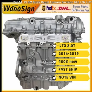 Long Block Engine Assembly For 14-19 GM Buick Regal Camaro Envision GL8 LTG 2.0T - Picture 1 of 5