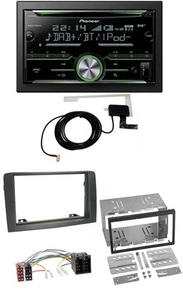 Pioneer CD USB MP3 Bluetooth 2DIN DAB Autoradio für Fiat Idea (ab 05) - grau - Bild 1 von 9