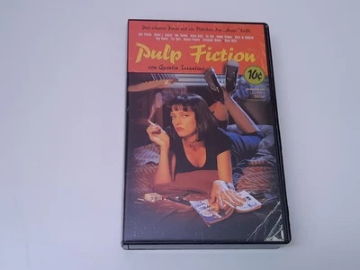 Pulp Fiction 1994 Uncut VHS German PAL Video Quentin Tarantino John Travolta - Bild 1 von 4