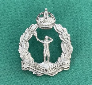 WW2, The Royal Observer Corps "ROC" KC, 100% Genuine British Military Cap Badge - Picture 1 of 8