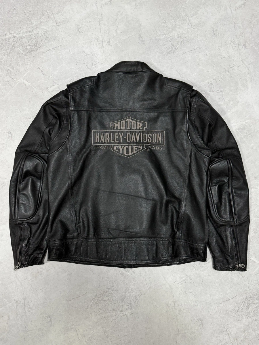 harley davidson leather racing jacket products for sale | eBay
