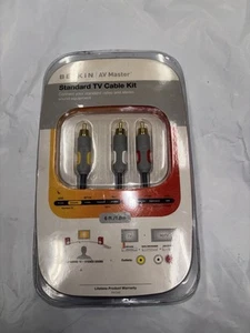 Belkin Pure AV Master RCA Audio/Composite Video Kit - 6ft (1.8M) - Picture 1 of 2