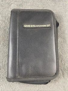 Estuche de cuero con cremallera Game Boy Advance SP oficial de colección - Imagen 1 de 5