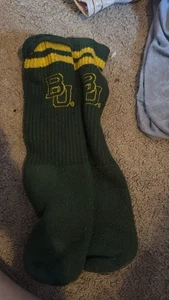 Baylor University hohe Socken grün und gold Einheitsgröße - Bild 1 von 1