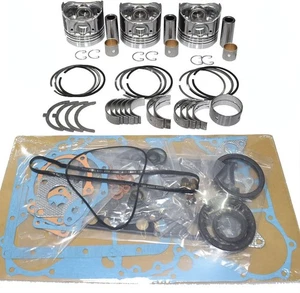 L3C Rebuild Kit Piston&Main/Con Rod Bearing&Full Gasket Kit Fits For Mitsubishi - Picture 1 of 1