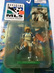 "Figura de acción Bandai Carlos Valderrama 1996, 4"" de alto nueva en paquete, TB Mutiny" - Imagen 1 de 7
