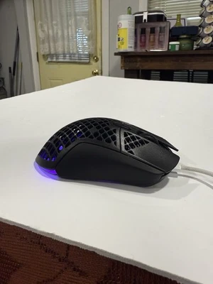 SteelSeries Aerox 9 Wireless Optical Gaming Mouse - Black No Dongle - TESTED - Image 1 of 4