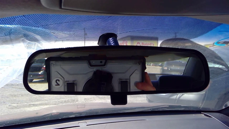 Used Front Center Interior Rear View Mirror fits: 2005 Mitsubishi Galant Front C Foto 1 de 4