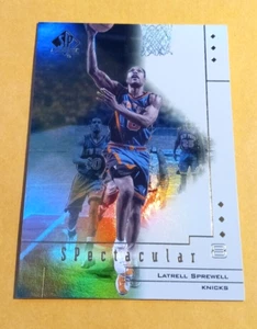 2000-01 SP Authentic Spectacular #SP3 Latrell Sprewell Insert - New York Knicks - Picture 1 of 2
