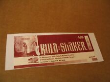 KULA SHAKER TICKET INVITATION MADRID SPAIN TOUR 1999 COMPLETE GLUED