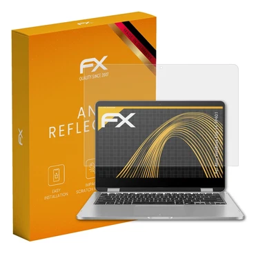 2x Screen Protection Film for Asus VivoBook Flip 14 TP401 matt&shockproof - Image 1 of 4