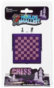 World's Smallest CHESS SET Board Game Toy Doll House Miniature - Picture 1 of 2