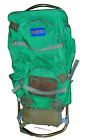 Cadre extérieur vintage Jansport vert sac à dos randonnée camping ailes hanche
