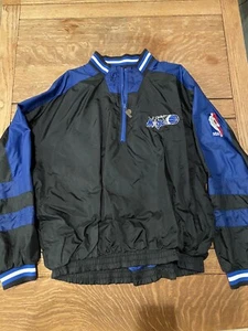 Vintage 90s Orlando Magic Reversible NBA Pro Player Windbreaker Jacket Sz Large - Picture 1 of 13