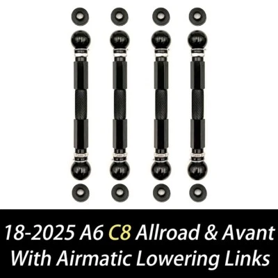 Kit de eslabones de bajada de suspensión neumática ajustable para AUDI S6 RS6 A6 Avant Allroad C8 Foto 1 de 4