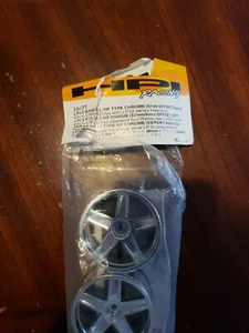 vintage Chrome 1/10 scale Hpi Rc Rims - Picture 1 of 3