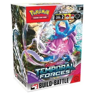 Pokemon TCG: Scarlet & Violet - Temporal Forces Build & Battle Box - Sealed NEW - Picture 1 of 1