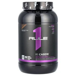 R1 Casein, Protein Powder Drink Mix, Chocolate Fudge, 2.01 lb (910 g) - Picture 1 of 2