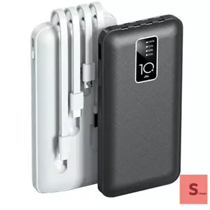 POWER BANK 20000 MAH BATTERIA ESTERNA CARICABATTERIA PORTATILE CARICA RAPIDA - Foto 1 di 3