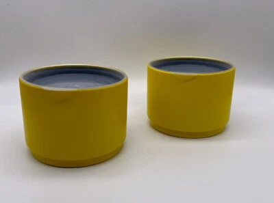 Teavana - Authentic Yellow Metal Tea Storage Metal Tin - FREE SHIPPING! - Image 1 of 4